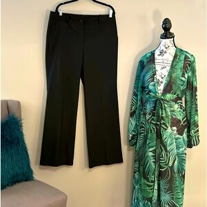 BEAUTIFUL, black wide leg pants by ANNE TAYLOR SIZE 12